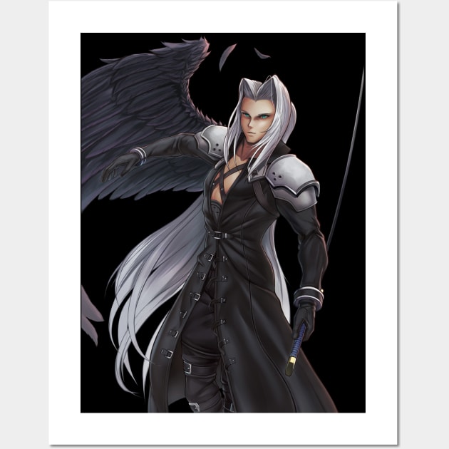 Sephiroth (Ultimate) Wall Art by hybridmink